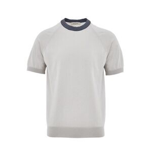 Gran Sasso Beige Cotton Men's T-Shirt